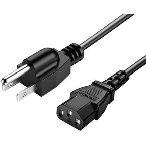 Amplifier Power Cable Cord Compatible Guitar Amp, ION iPA76C iPA76A iPA76S IPA23 Block Rocker, Block Party & Live, Job Rocker, Explorer Portable Speaker System 3-Prong Wall Power Cable Plug