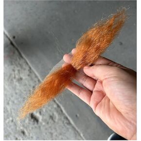 لحية مزيفة | Adytom شعر بشري دانتيل مربوط اليدين بشارب واقعي للبالغين زي مسرحي درجة واحدة لحى كاذبة (أسود)
