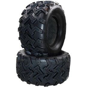 22X10-10 ATV Tires - 4PR All Terrain, TL QD115, Trail Sand Mud Off-Road Tires, Pack of 2, Tubeless