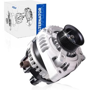 High Output Alternator for/Honda Accord EX EX-L LX 2008-2012, LX-P 2009-2012, FOR/Acura TSX 2009-2014 2.4L, 31100-R40-A01, 130A, 14V, 7-Groove Pulley