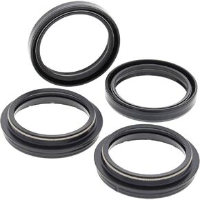 All Balls Racing 56-144 Fork and Dust Seal Kit Compatible with/Replacement for Kawasaki Suzuki