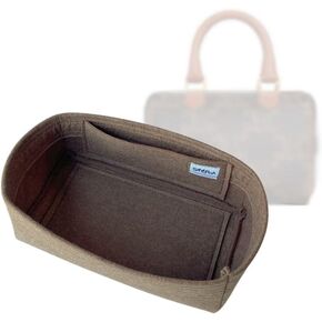 SAMORGA (4-7/ C-Boston-S Bag Organizer for Cel Small Boston Bag in Triomphe Canvas Bag Organizer Insert Innerbag