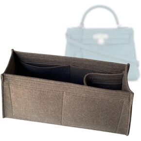 SAMORGA (2-51/ HK32-U Bag Organizer for H-Kelly 32 Bag Organizer Insert Innerbag