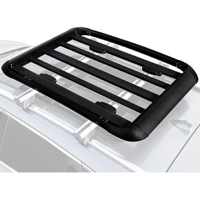YHAAVLE 55" Roof Rack Basket,Heavy Duty Vehicle Roof Cargo Basket,Universal Rooftop Cargo Carrier for SUV, Truck, & Car Steel Construction in Saudi Arabia