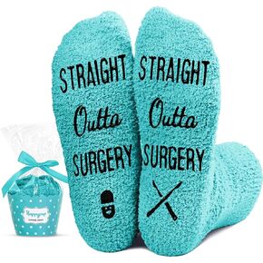 HAPPYPOP Get Well Soon Gifts For Women After Surgery Recovery Gifts For Women, Get Well Soon Socks After Surgery Recovery Socks In Green