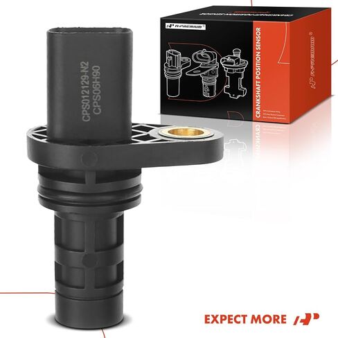 A-Premium Engine Crankshaft Position Sensor Compatible with Volkswagen Golf 2015, GTI, Atlas, Golf R & Audi A4/A5/A6 Quattro 2013-2020, Q5, TT Quattro, Replace# 06H906433D, 06H906433C in Saudi Arabia