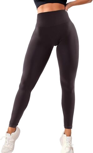 Scrunch Butt Leggings for Women Amplify Contour Legging Seamless Yoga Pants Workout Gym Booty Lifting Tights in Saudi Arabia