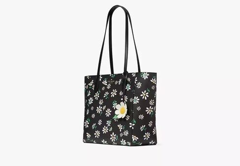 Kate spade handbag for women Dana tote bag (Black Daisy Multi) in Saudi Arabia