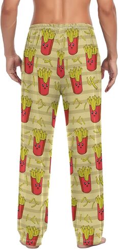 Men's Pajama Pants Pjs Bottoms with Pockets Sleep Lounge Pants for Men in Saudi Arabia