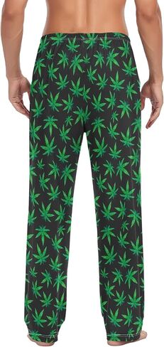 Men's Pajama Pants Pjs Bottoms with Pockets Sleep Lounge Pants for Men in Saudi Arabia