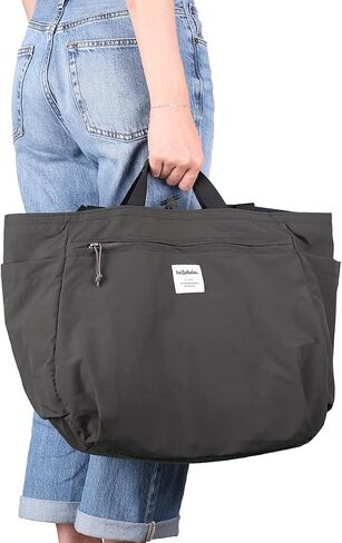 Hellolulu JAKE Double Sided 2 Way Nylon Tote Handbag in Saudi Arabia