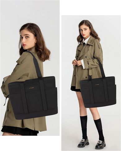 LOVEVOOK Tote Bag for Women，Lightweight Work Bag for Teacher, 15.6 Inch Laptop Bag，Large Shoulder Bag in Saudi Arabia