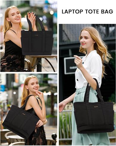 LOVEVOOK Tote Bag for Women，Lightweight Work Bag for Teacher, 15.6 Inch Laptop Bag，Large Shoulder Bag in Saudi Arabia
