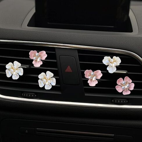 4 Pcs Car Vent Clips Car Diffuser Vent Clip Car Decoration Car Interior Decor Air Chips Car Accessories for Women girl in Saudi Arabia
