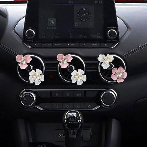4 Pcs Car Vent Clips Car Diffuser Vent Clip Car Decoration Car Interior Decor Air Chips Car Accessories for Women girl in Saudi Arabia