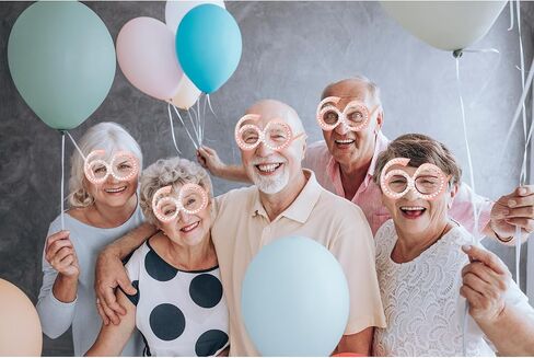 Birthday Glasses, birthday party glasses, Funny Plastic Eyewear Birthday decorations in Kuwait