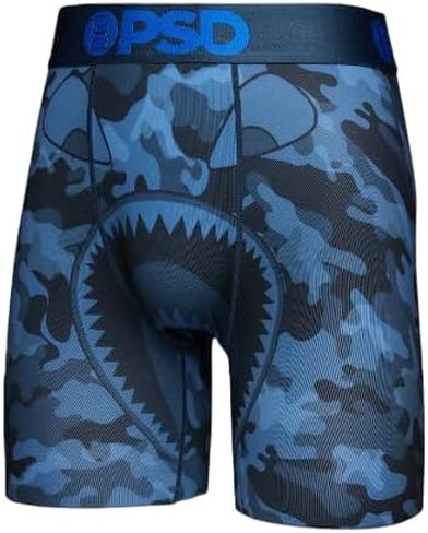 شورت بوكسر PSD للرجال Blu Stl PSD Camo Pro Shrt 9I Pro مقاس 9 بوصات، أزرق، مقاس L in Saudi Arabia