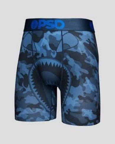 شورت بوكسر PSD للرجال Blu Stl PSD Camo Pro Shrt 9I Pro مقاس 9 بوصات، أزرق، مقاس L in Saudi Arabia
