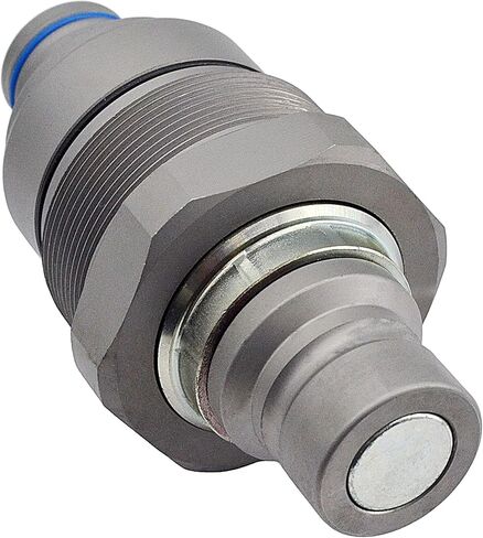 7246799 AT406474 قارنة توصيل سريعة هيدروليكية للوجه المسطح متوافقة مع John Deere 318E 319E 320E 323E Bobcat 753 763 773 863 864 883 A220 A300 A770 S130 S150 S160 T140 T180 T190 in Kuwait