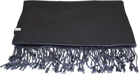 Kuldip Satin Plain Pashmina Shawl Wrap Scarf. in Saudi Arabia