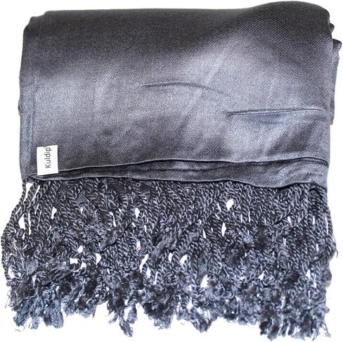 Kuldip Satin Plain Pashmina Shawl Wrap Scarf. in Saudi Arabia
