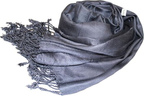 Kuldip Satin Plain Pashmina Shawl Wrap Scarf. in Saudi Arabia