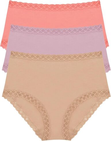 Natori Women's Bliss Cotton Full Brief 3-Pack in Saudi Arabia