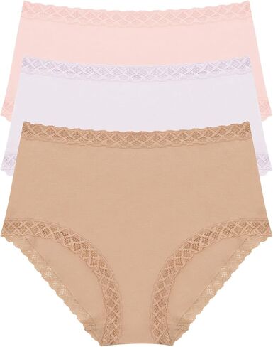 Natori Women's Bliss Cotton Full Brief 3-Pack in Saudi Arabia