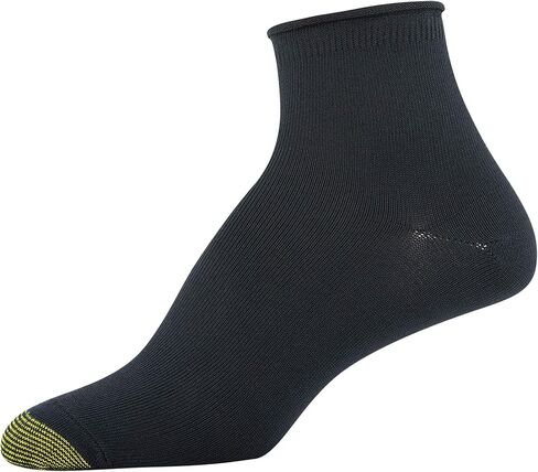 جوارب GOLDTOE النسائية فائقة النعومة بربع علوي، 6 أزواج in Kuwait