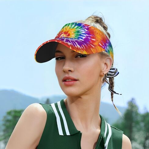 Sun Visors for Women & Men, Adjustable Sports Visor Hats for Outdoor Tennis Golf Running in Saudi Arabia