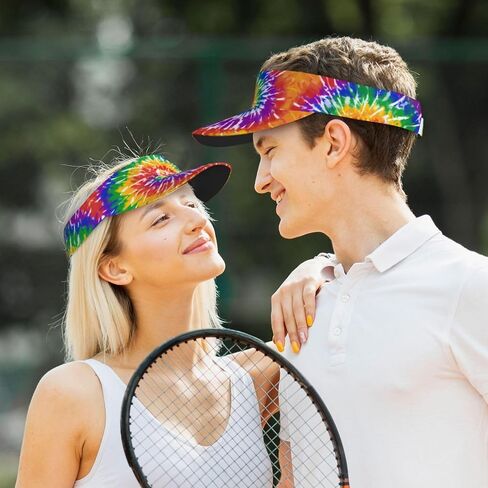 Sun Visors for Women & Men, Adjustable Sports Visor Hats for Outdoor Tennis Golf Running in Saudi Arabia