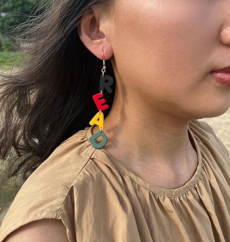 Back to School Teacher Earrings Cute, Back to School Teacher Outfit for Women, Teacher Appreciation Gift Back To School Jewelry in Saudi Arabia