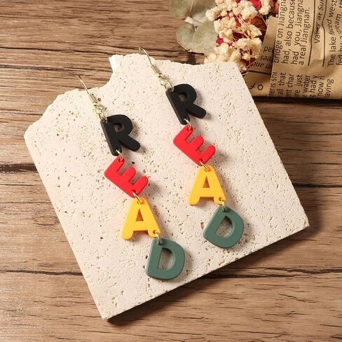 Back to School Teacher Earrings Cute, Back to School Teacher Outfit for Women, Teacher Appreciation Gift Back To School Jewelry in Saudi Arabia
