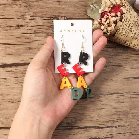 Back to School Teacher Earrings Cute, Back to School Teacher Outfit for Women, Teacher Appreciation Gift Back To School Jewelry in Saudi Arabia