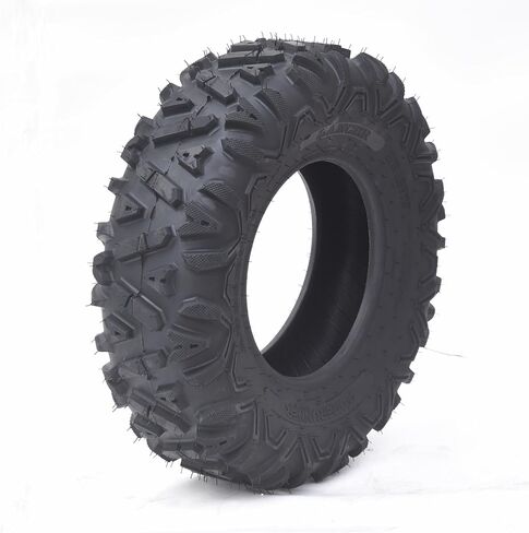 إطارات 25X8-12 ATV LANCER - إطارات لجميع التضاريس، والطرق الوعرة، والطين/الممرات لمركبات ATV وUTV، بدون أنبوب، مجموعة من 2 in Kuwait