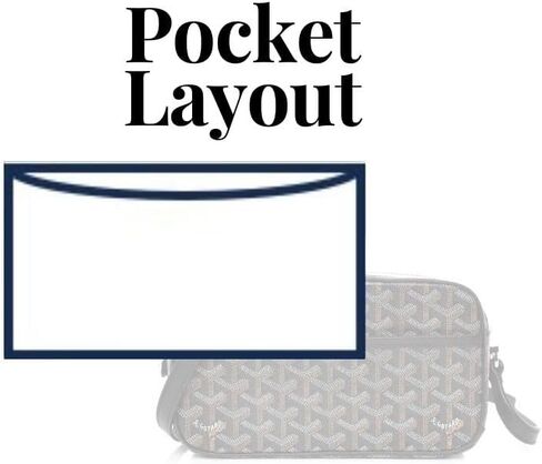 SAMORGA (5-13/ Go-Capvert-PM Bag Organizer for Cap Vert PM 23cm size Bag Organizer Insert Innerbag in Saudi Arabia