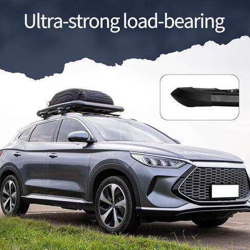 YHAAVLE 55" Roof Rack Basket,Heavy Duty Vehicle Roof Cargo Basket,Universal Rooftop Cargo Carrier for SUV, Truck, & Car Steel Construction in Saudi Arabia