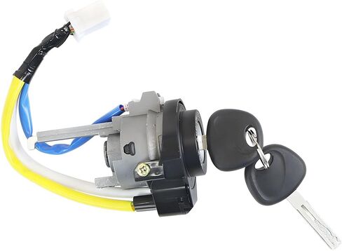 Ignition Switch Lock Cylinder with 2 Keys Compatible with Kia Soul 1.6L 2.0L 2014-2019 Replaces 81450-34190 8145034190 in Saudi Arabia
