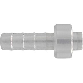 ICT Billet 1/4" Aluminum Weld Barb - Weldable Fitting Nipple .250" Hose AN617-04
