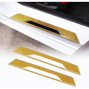 CHEAYAR Car Inner Door Sill Cover Scuff Plate Trim Sticker Compatible with Corvette C8 Stingray 2020-2023, Door Sill Guard Trim Sticker, Soft Carbon Fiber Interior Accessories