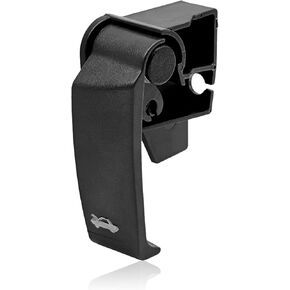 Hood Latch Release Pull Handle 15741109 Compatible with 1995-2007 Chevrolet Chevy GMC Cadillac C3500 C1500 K1500 ABS Black