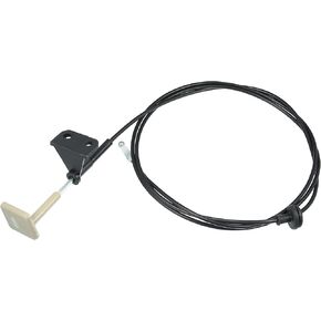 X AUTOHAUX 74130SNAA01 Front Hood Latch Lock Release Cable Black Wire Replace for Honda Civic 2006-2011 Beige