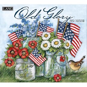 LANG Old Glory 2025 Wall Calendar (25991001934)