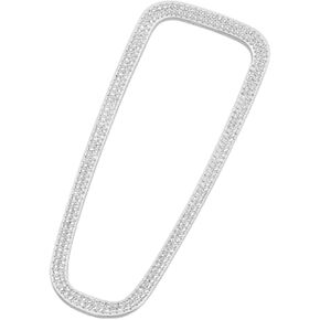 Compatible with Volvo S60 XC60 XC90 S90 Bling Accessories Electronic Packing Button Rhinestone Decals for Women