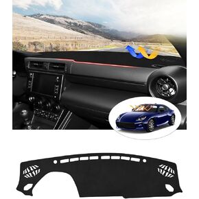 Cartist Dash Cover Compatible with Toyota GR86 / BRZ 2022 2023 2024 2025 Dashboard Mat Carpet with Non-Slip Silicone Grain Anti-Glare (Suede Material)
