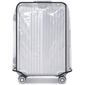 28inch Luggage Cover Suitcase Protector Cover Luggage Protector Suitcase Cover Travel Luggage Sleeve PVC Protector Cover (Transparency, 28inch)