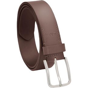 Men's 38MM Non Stitched Casual Belt - 100% Full Grain Leather