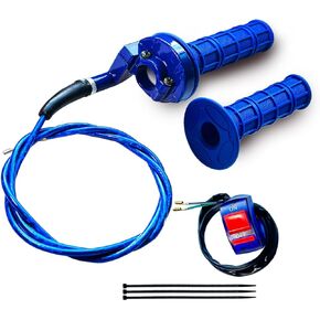 7/8 22mm Twist Throttle Accelerator Handle Grips for Pit Bike Mini Bike Throttle Cable Kit 4-Stroke Dirt Bike Pocket Bike for 50cc 90cc 110cc 125cc150cc 200cc 250cc (Red) in Kuwait