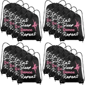 16 Pcs Ball Drawstring Backpack Bulk Lightweight Draw String Bags Cinch Bags Drawstring Cinch Sack Tote Bags (Cheer)