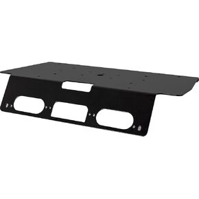 Black Steel Light Bar Mount for Ford F-150 (2015+) and F-250/F-550 (2017+)